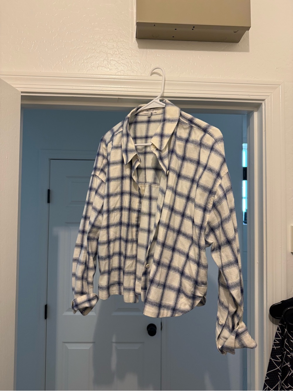 Madewell Cropped Flannel